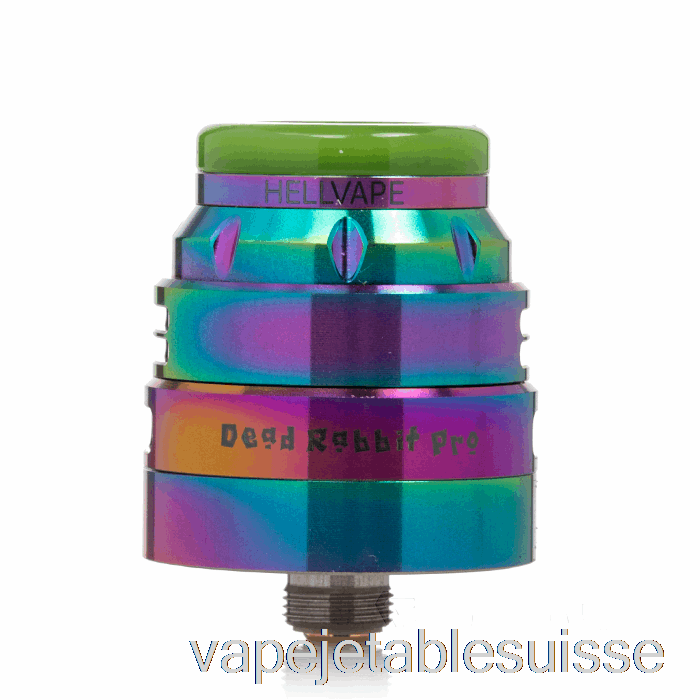 Vape Suisse Hellvape Lapin Mort Pro 24mm Rda Arc-en-ciel